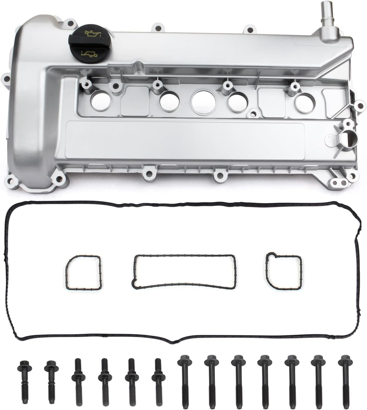 MITZONE Aluminum Valve Cover 4S4Z6582CA Ford Focus Escape 2.0L 2.3L