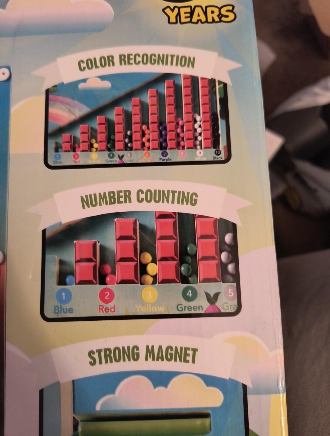 Kidnify Magnetic Color And Numbers Game AGES 3+ NIB