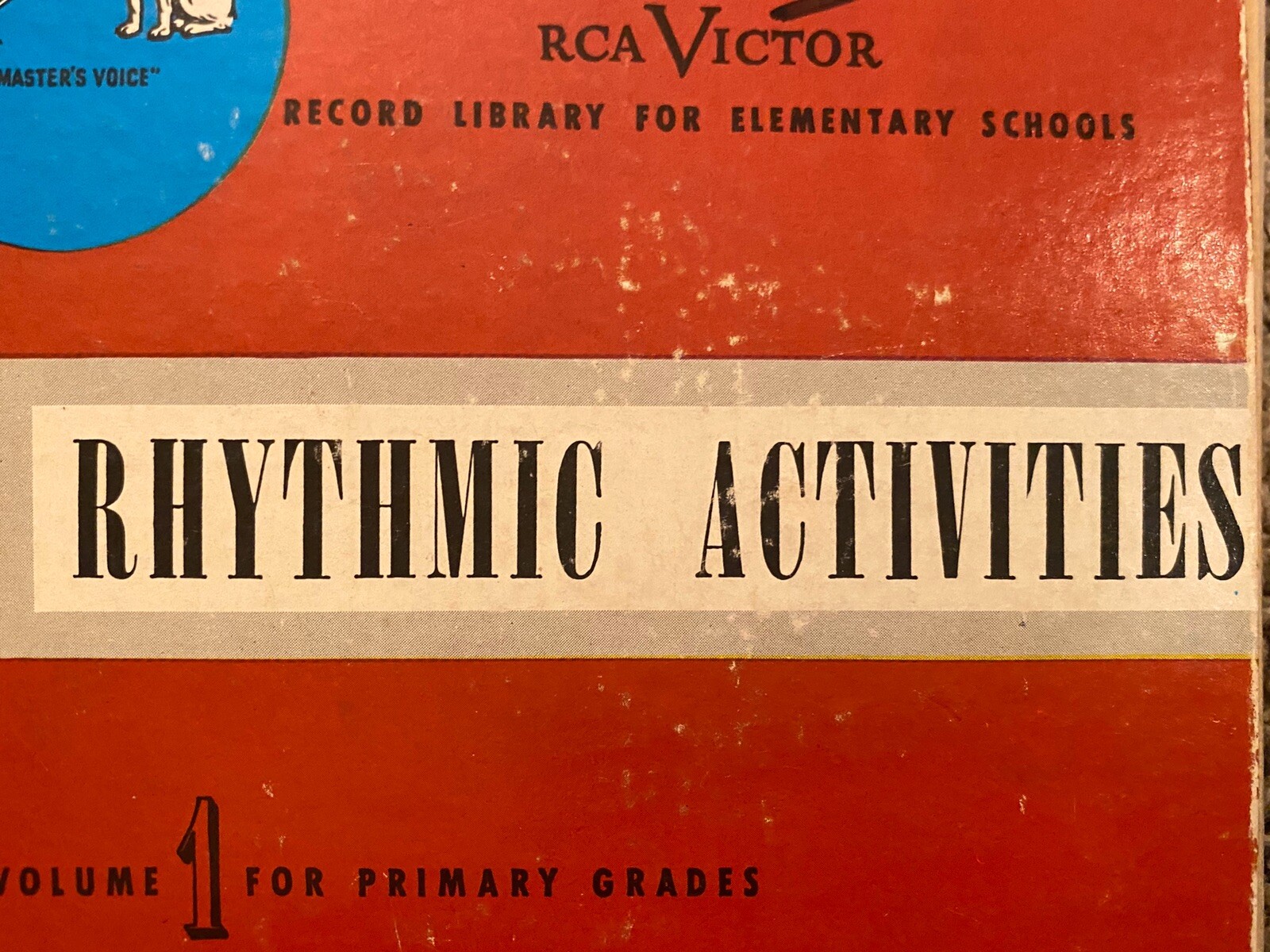 RCA Victory Record Library For Elementary Schools Activities Volume 1