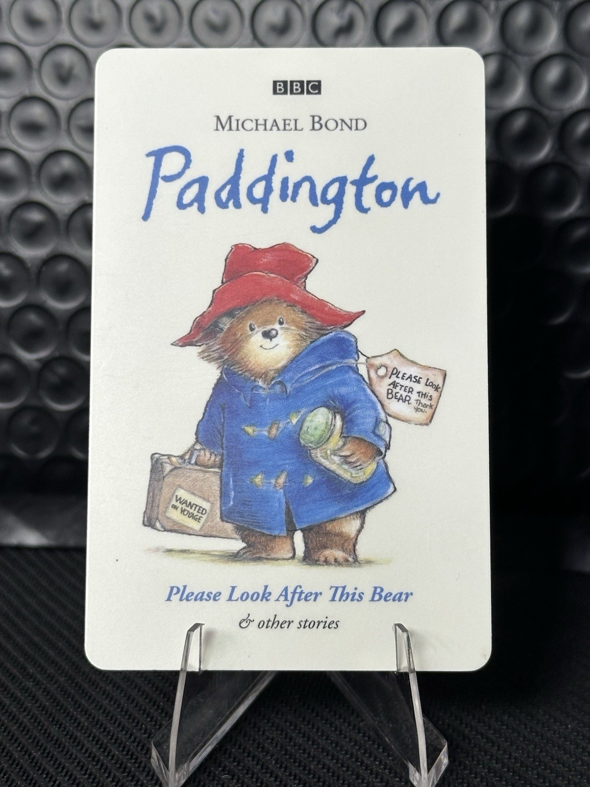 Yoto Card: UK Discontinued BBC White Paddington Card Please Look After This Bear