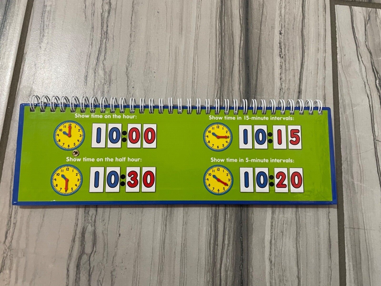 Student Telling time board by LakeShore GG286 Teaching Aid