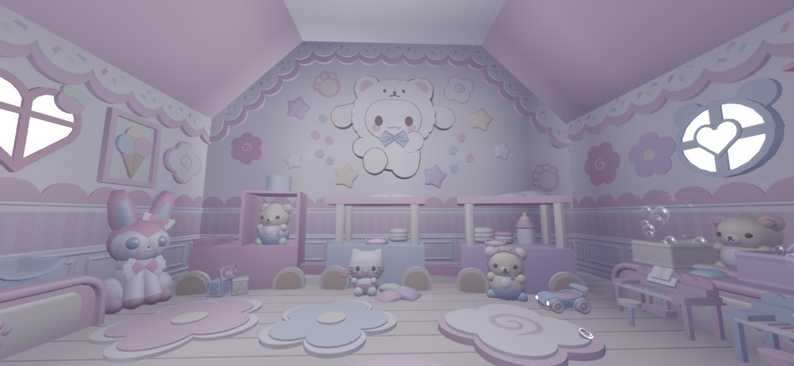 Cutecore Hello Kitty Cinnamoroll Chiikawa❤️Queenslander House ❤️ Adopt Me Home