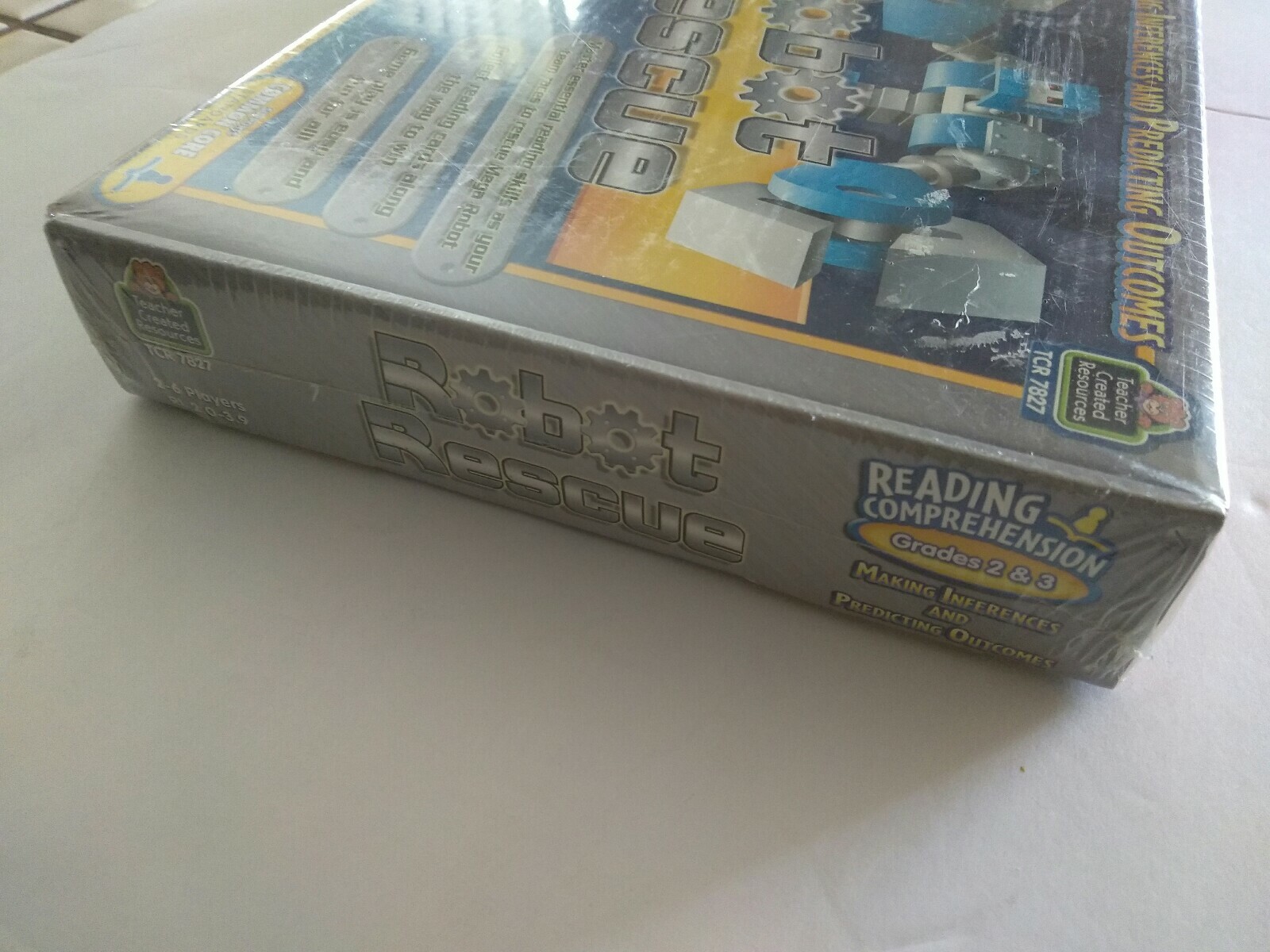 Teacher Robot Rescue Grades 2 & 3 reading comprehension game TCR7827 2-6 Players