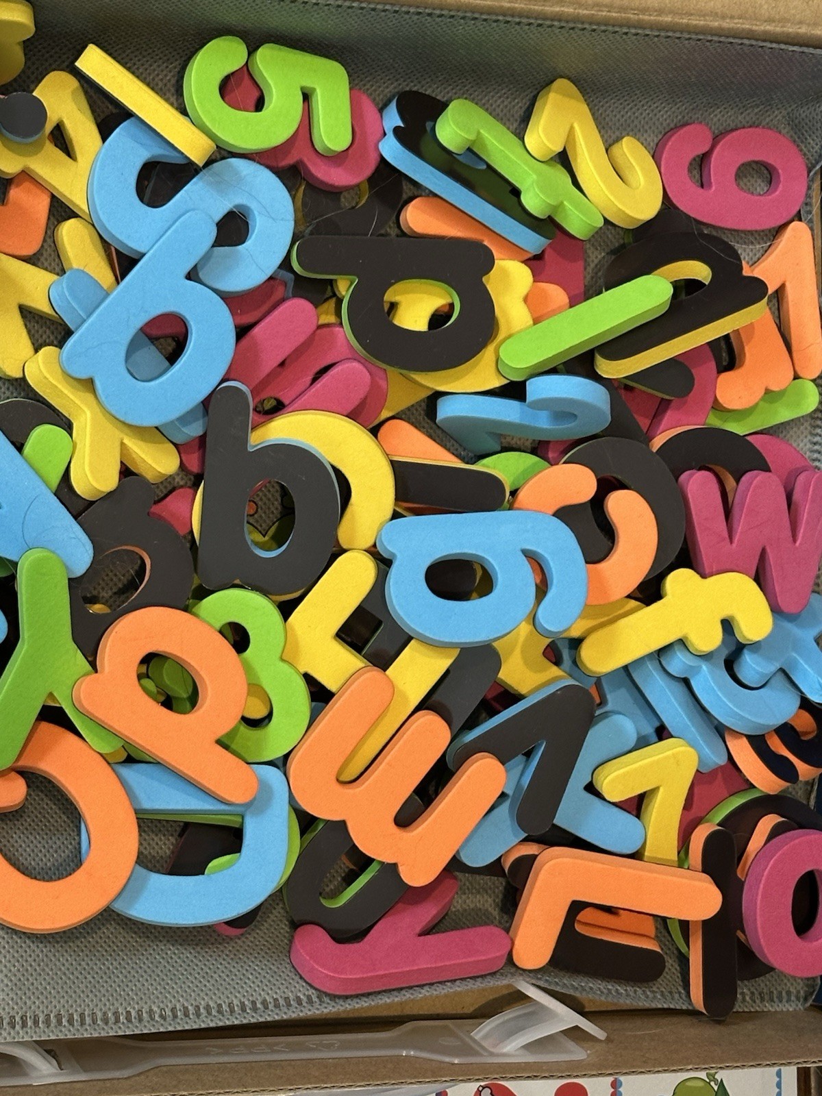 Bizzy Brain Smart Play With Magnetic Letters And Numbers