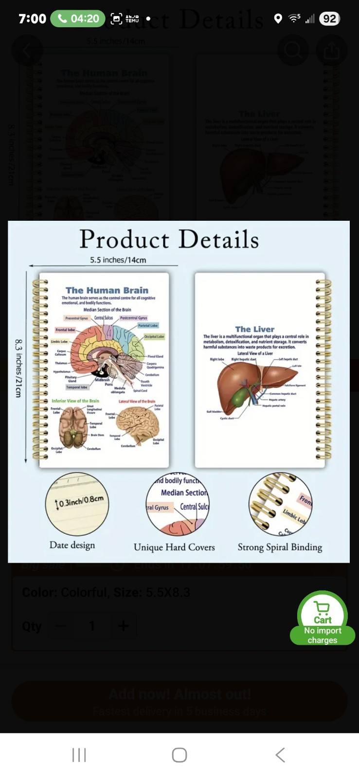 Study Guide Anatomy Structure Human Organs 3 Books Cover 5 Vital Organs Pictures