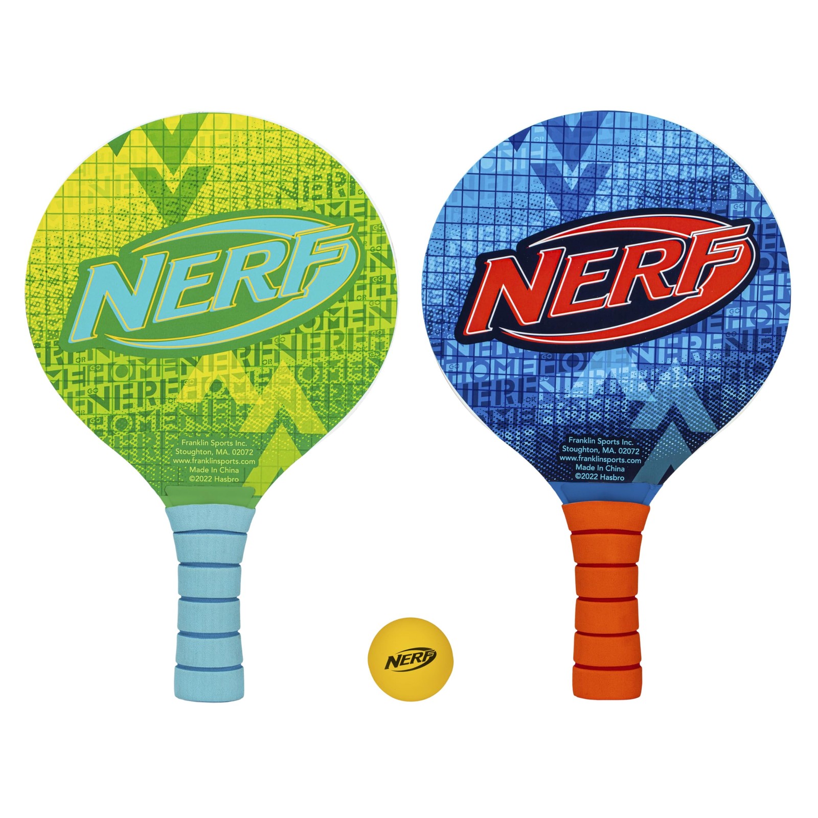 NERF Paddleball Set – Fun Beach Game for 15 inches x 9.25″, Multi