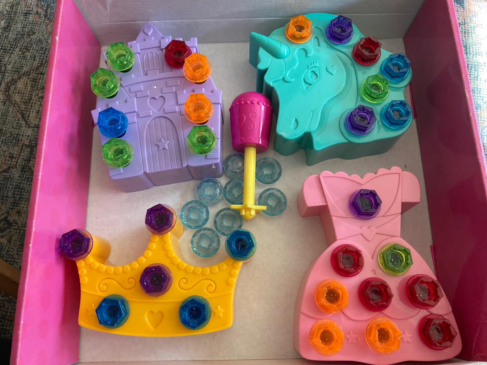 Educational Insights Design & Drill Dazzling Creations Studio Princess Unicorn