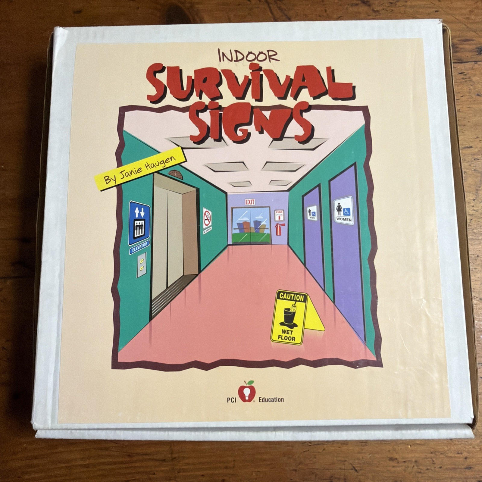 Survival Signs Indoor / Outdoor by Janie Haugen PCI Education 1997 preowned