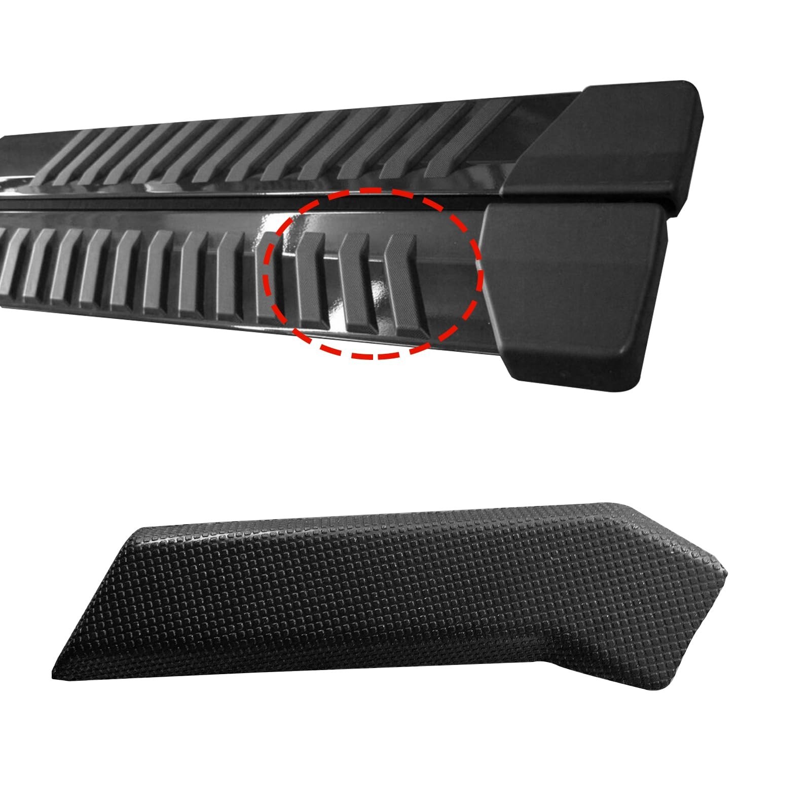 Pack of 4 Left Driver Side Running Board Step Pad Grip Step Cover Replacement…
