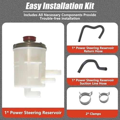 Power Steering Reservoir Kits For Honda CR-V 2002-2006 53701S9A003 With Suction