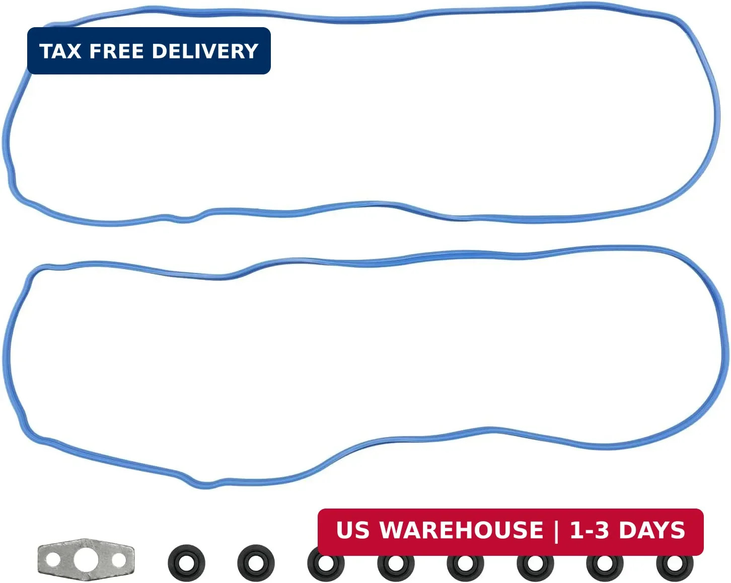 PHILTOP VS50504R-1 Engine Valve Cover Gasket Set for Chevy Silverado 1500/Tahoe/