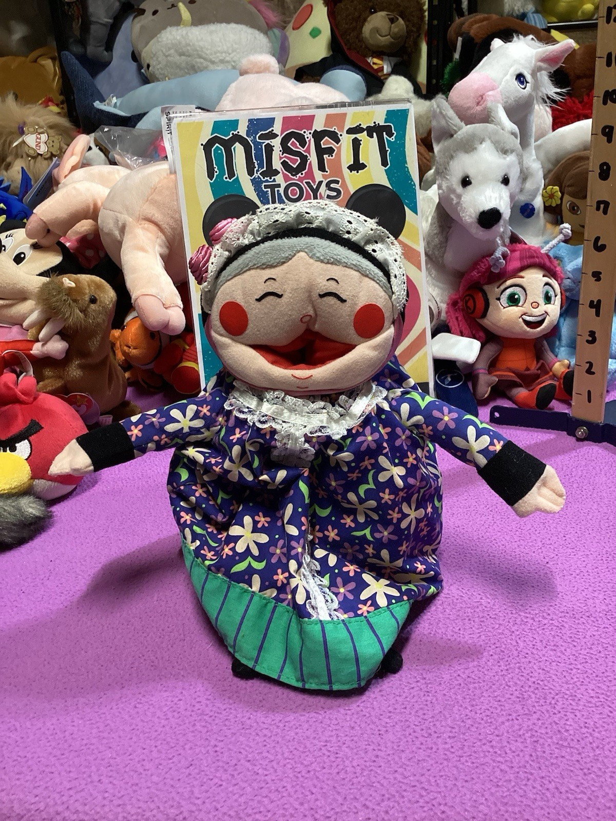 Child’s Play OLD LADY WHO SWALLOWED A FLY Plush Granny Doll Replacement Only HTF
