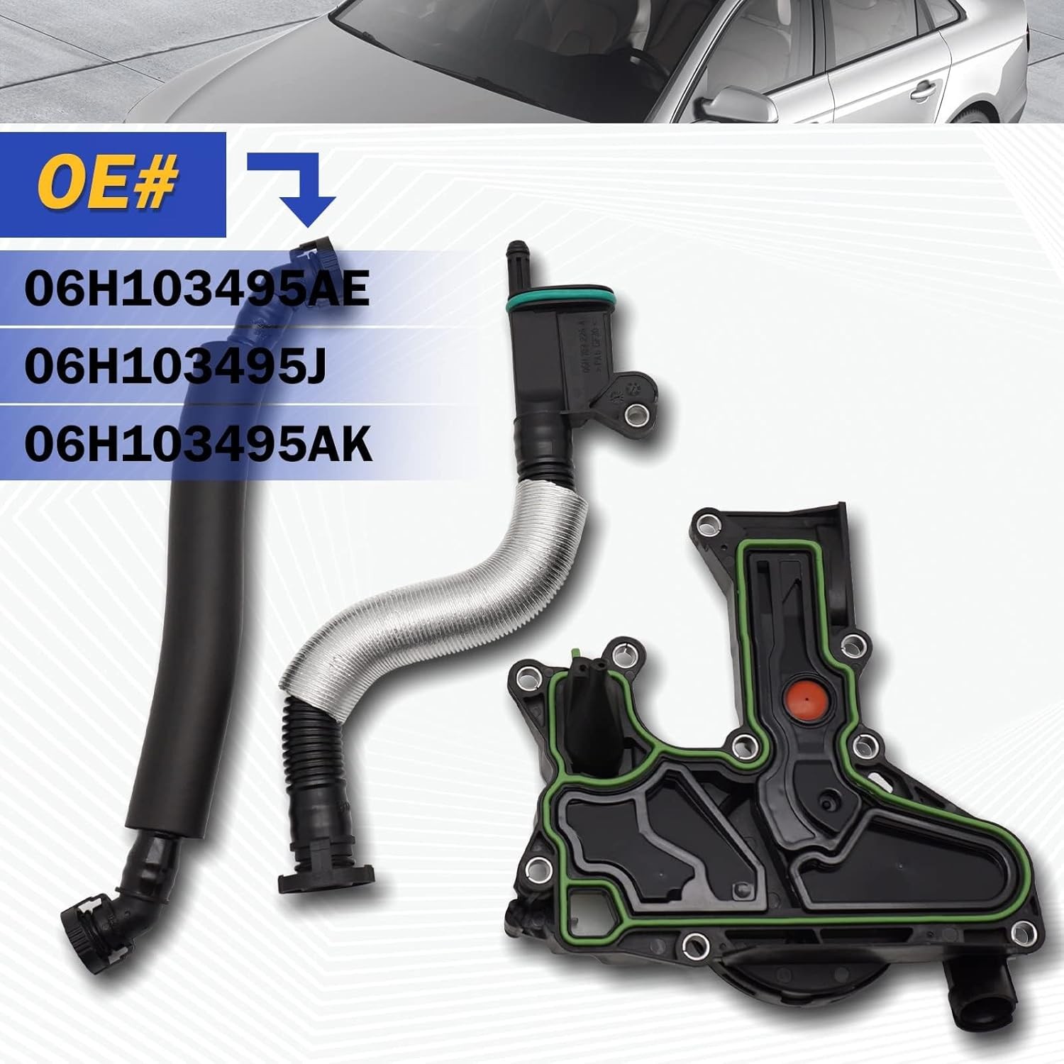 2012-2018 Audi A4 A5 A6 Q5 Quattro Allroad 2.0T Only 06H103495AE 06H103495J 06H1