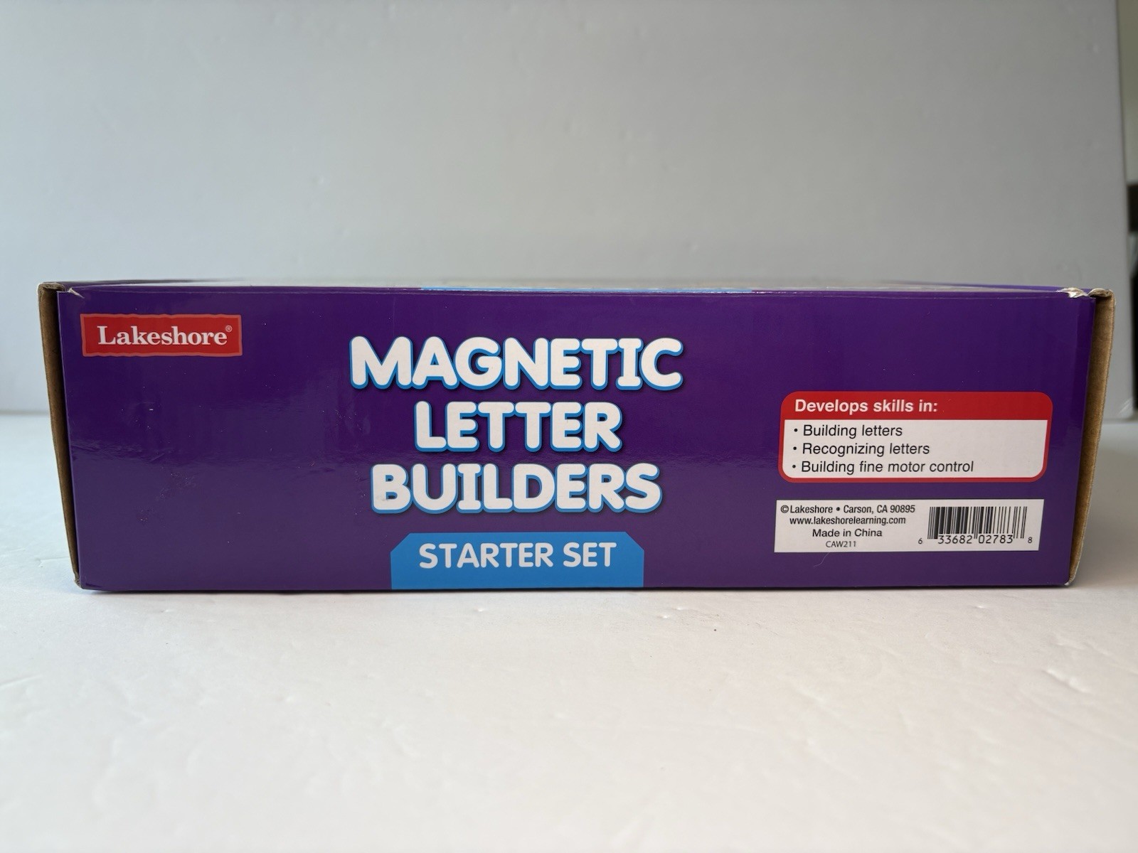 Lakeshore Magnetic Letter Builders Starter Set LC568 Complete W/ Activity Guide