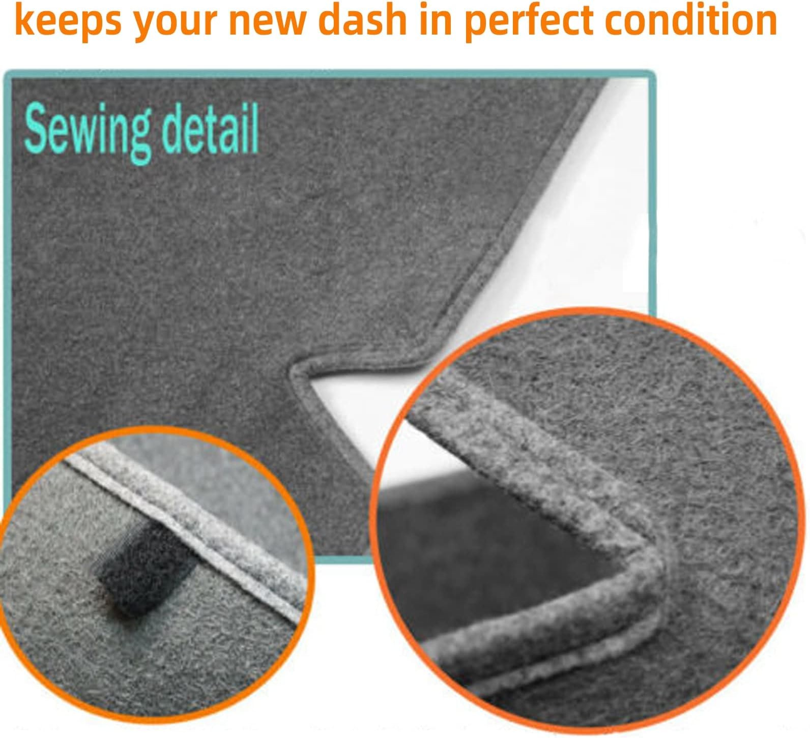 Dash Cover Dashboard Cover Mat Pad Custom Fit for Toyota Camry 2007 2008 2009…