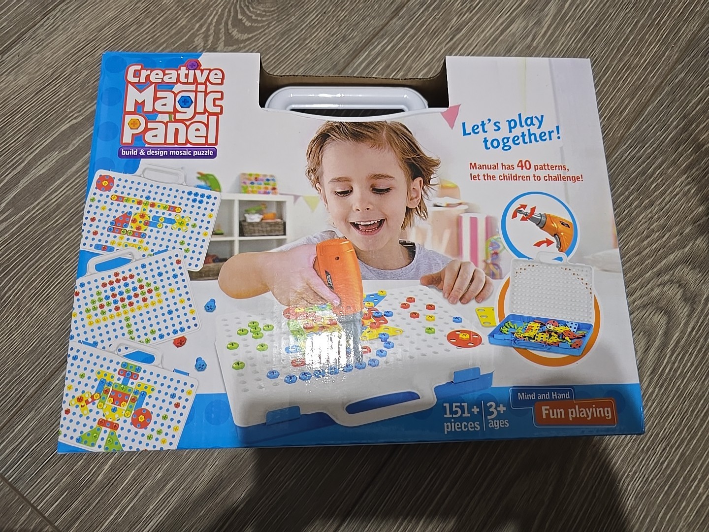 Creative Magic Panel Build And Design Puzzle Kids Toy