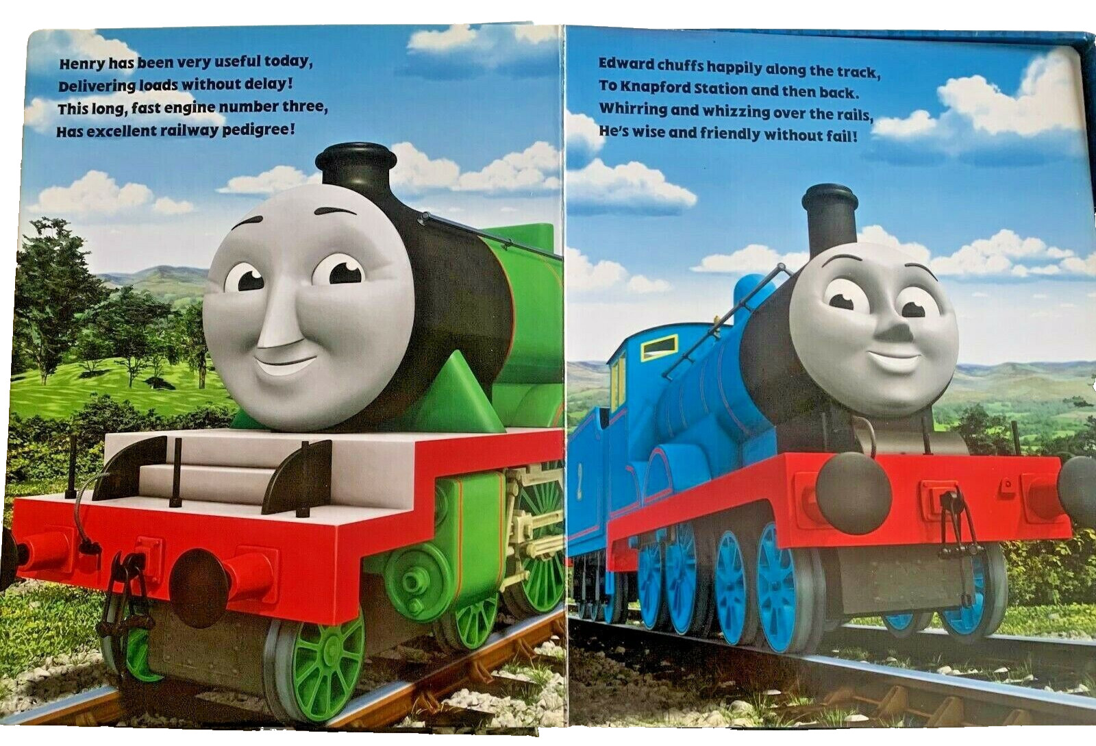Thomas and Friends “My Busy Books” Educational Learning Storybook (Hardcover)
