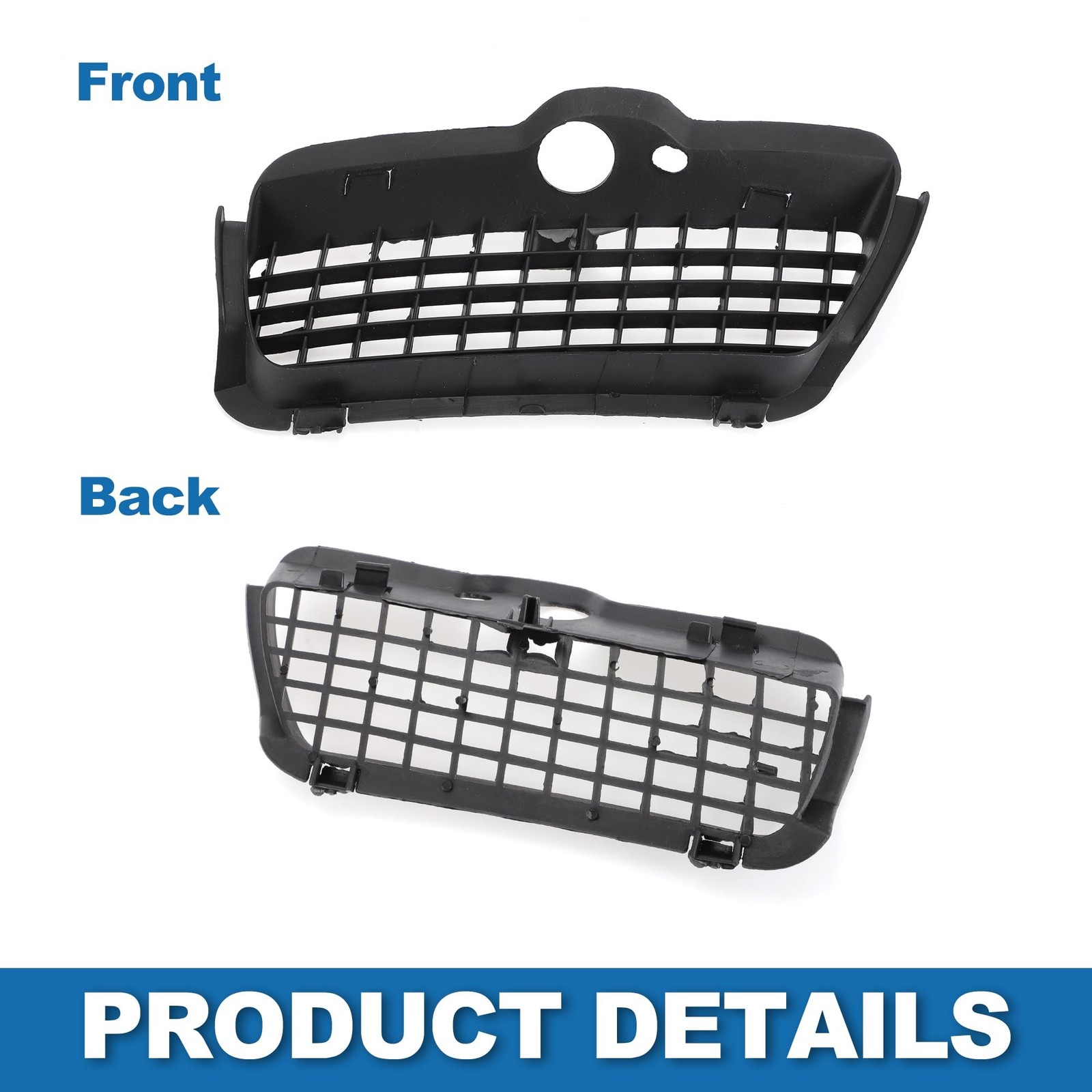 Fog Light Grill No.1H6853666 Front Lower Bumper Fog Light Cover Inserts for V…