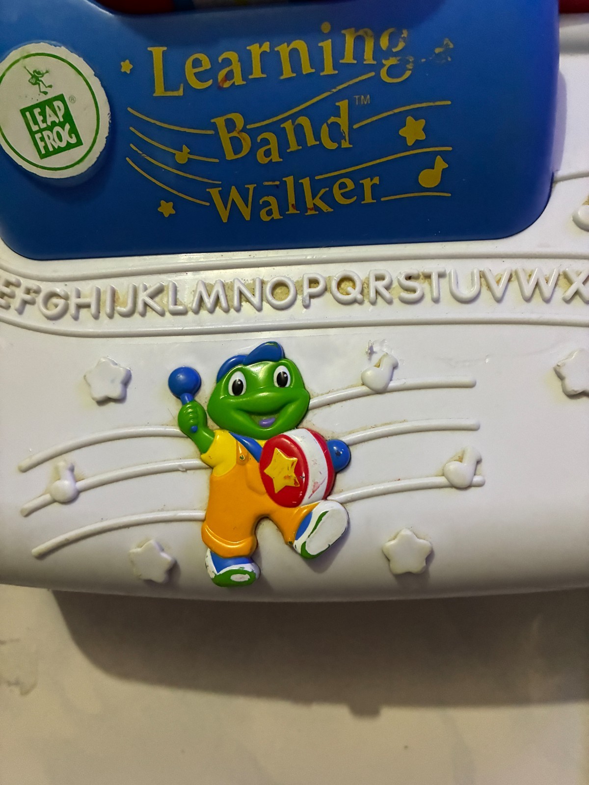 *3 WHEELS ARE MISSING* LEAPFROG LEARNING BAND WALKER VINTAGE WORKS LEAP FROG