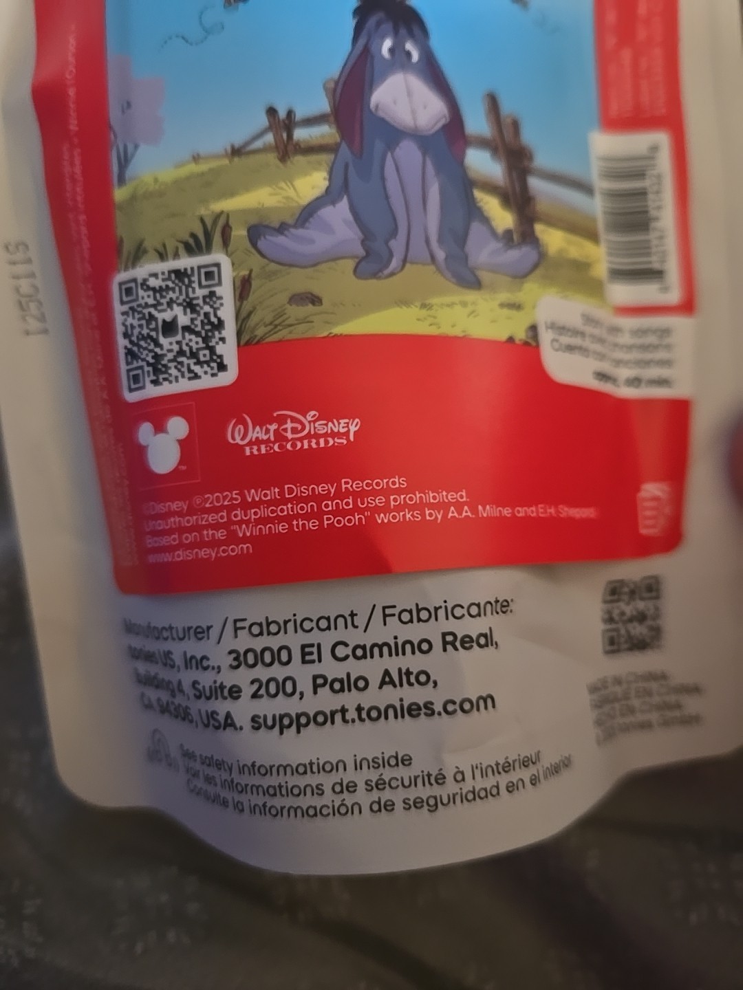 Tonies Disney Eeyore : From Winnie The Pooh