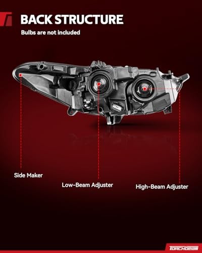 Headlight Assembly, Fit for Fusion 2013 2014 2015 2016, Bumper Headlamp