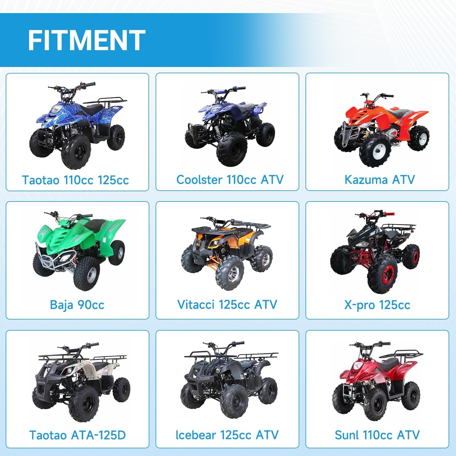 Electric Wiring Harness Kit Compatible with Taotao Coolster 110cc 125cc Chinese