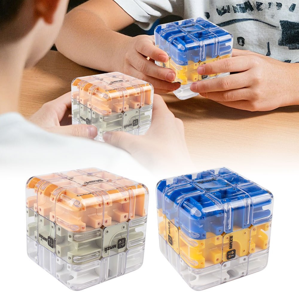 Maze Toy Roller Ball Education Toy Maze Cube For Classroom Party JQ
