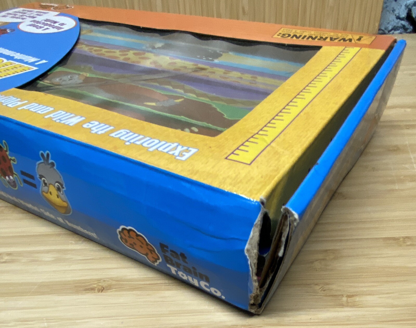 Fat Brain Toys INCHIMALS A Mathematical Safari Adventure Learning Homeschool