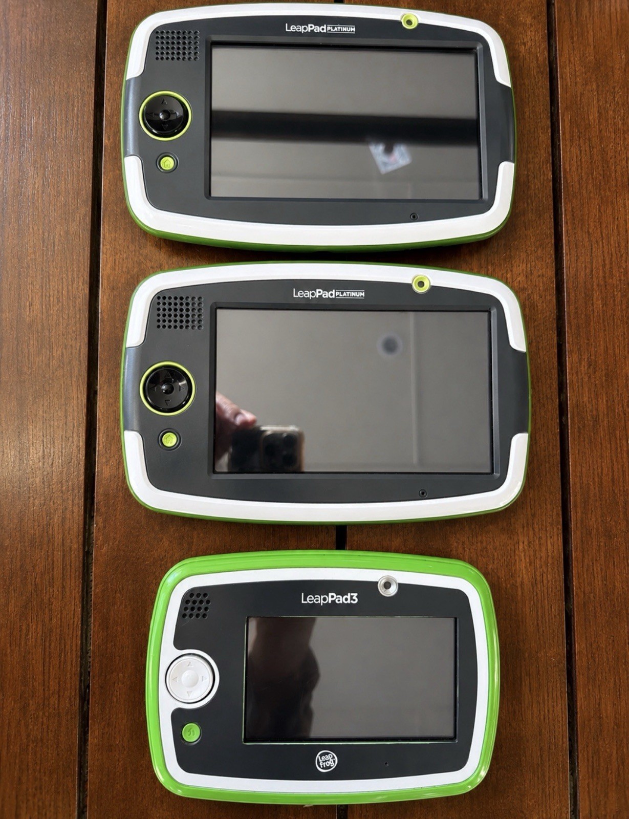 1 LeapPad3 And – 2 LeapPad Platinum Tablets Bundle – Untested (No Power Charger)
