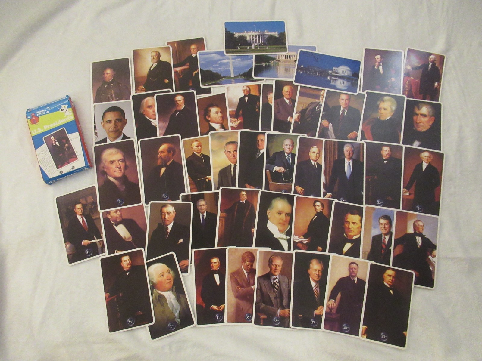 School House U.S. Presidents Flash Cards (2010, Creative Edge) (Ages 6+)