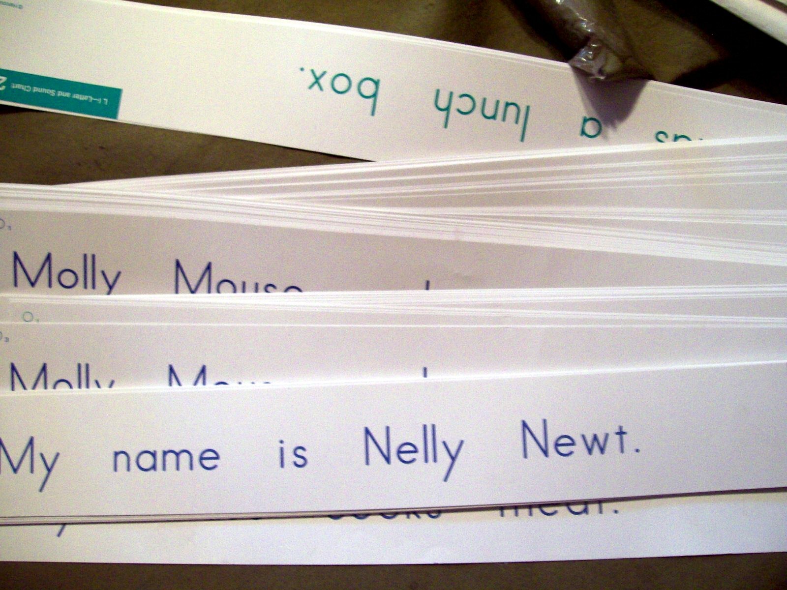 Harcourt Letter and Sound Charts for Bulletin Board Strips Gr. K-3 (Approx. 100)
