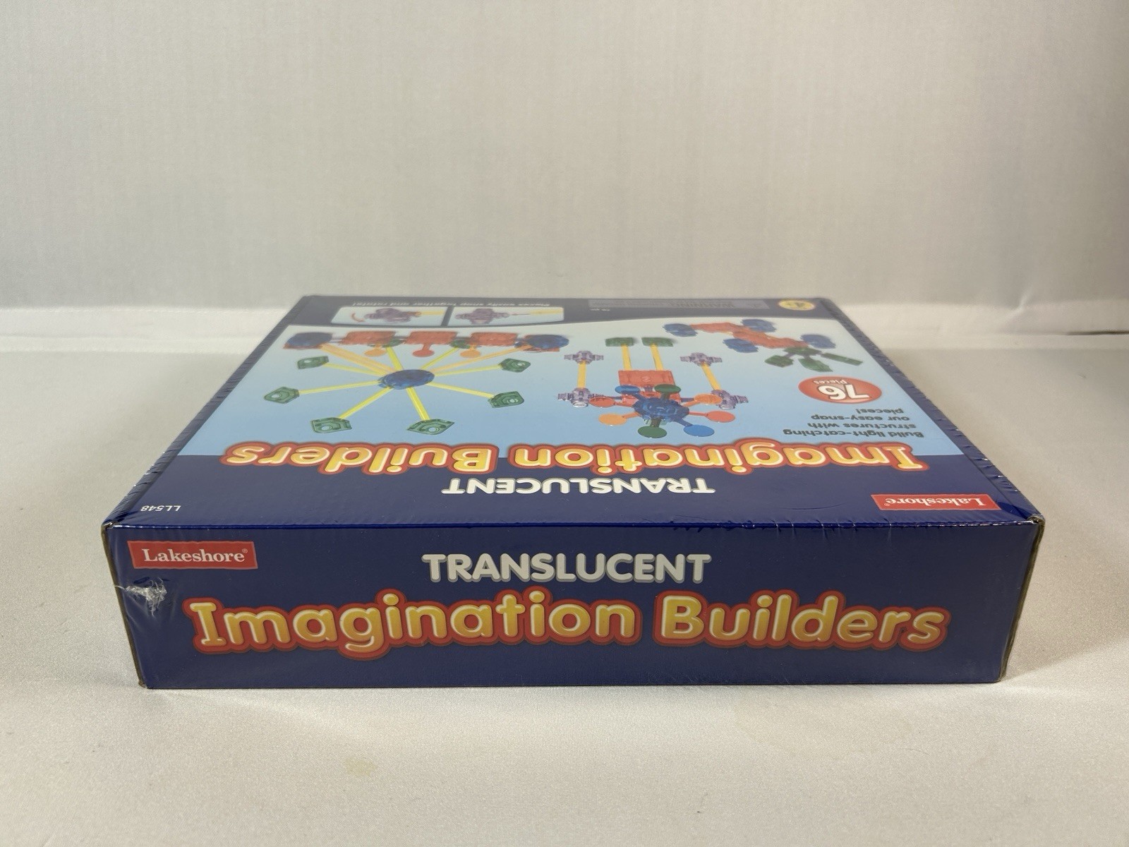 Lakeshore Translucent Imagination Builders 76-Piece Construction Set Ages 4+ New