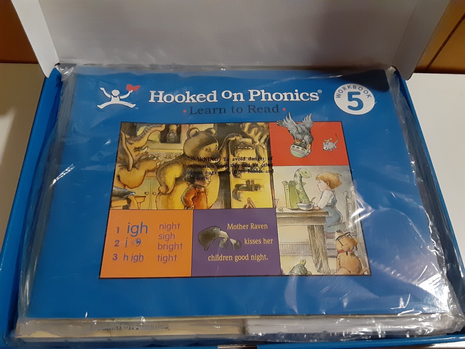 Hooked On Phonics Learn To Read Level 5 Box Set New Books Cassette Flash Cards