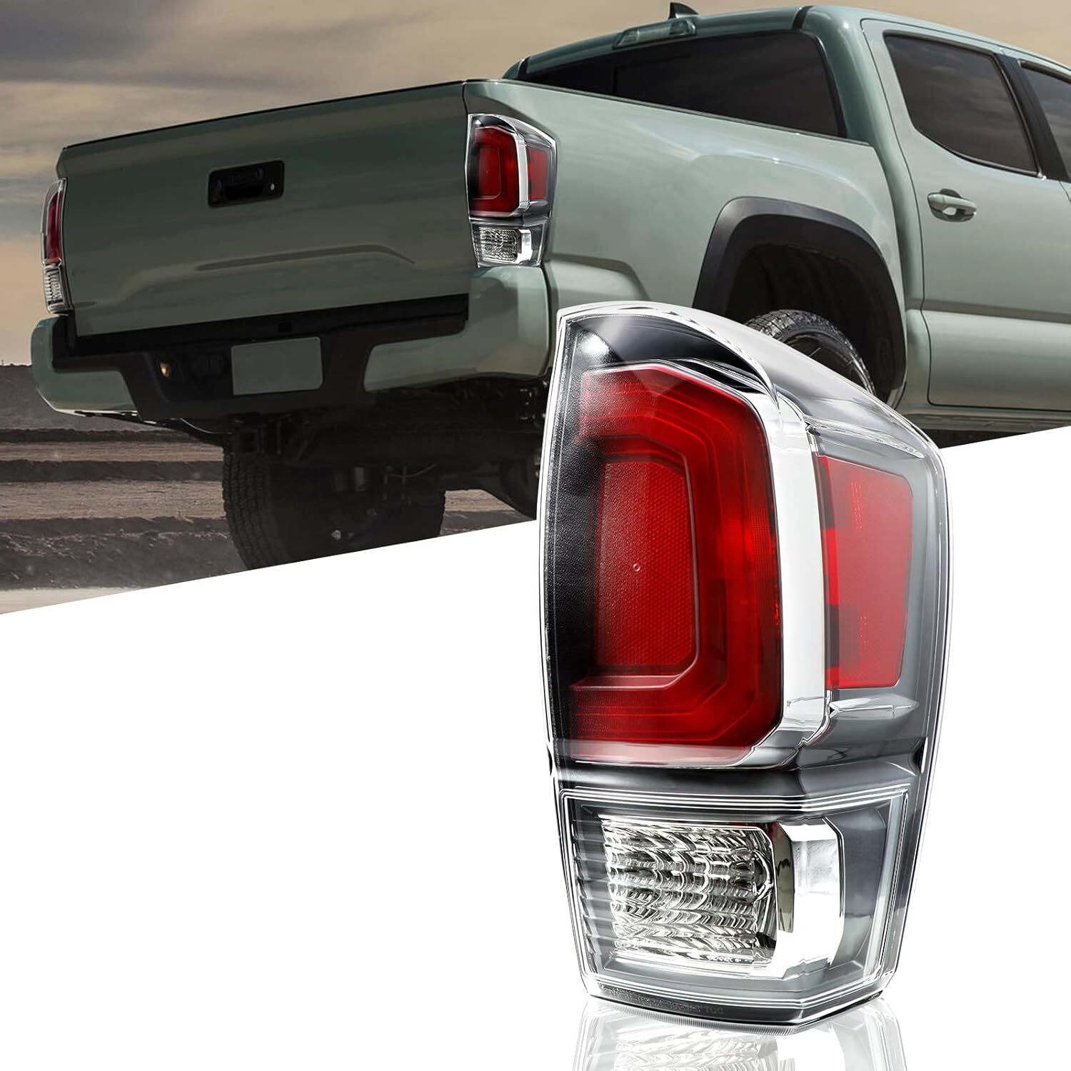 2020-2021 Toyota Tacoma Tail Light Assembly Right Passenger Side 81550-04210