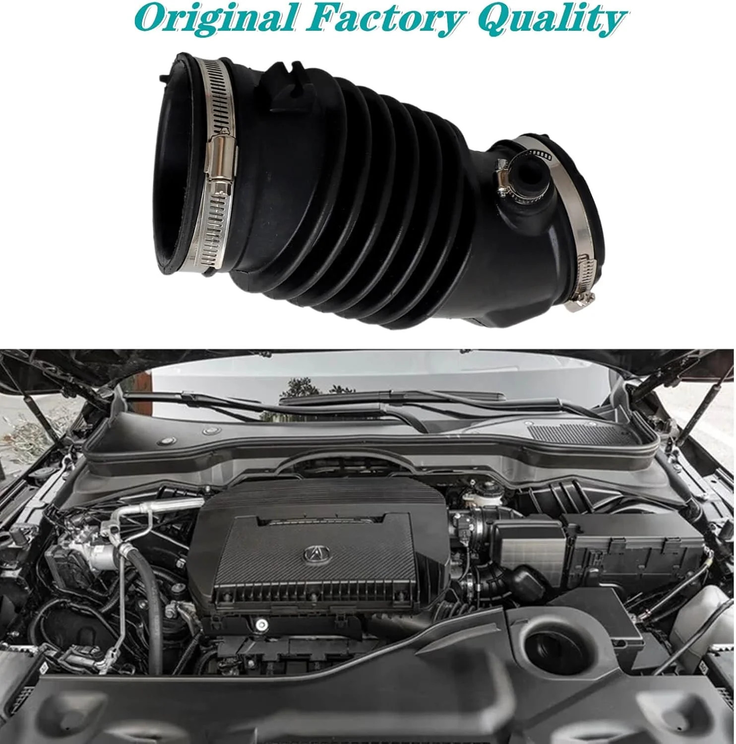17228-5J6-A00 Air Intake Hose Replacement For 2014-2015 Acura MDX Air Flow Tube