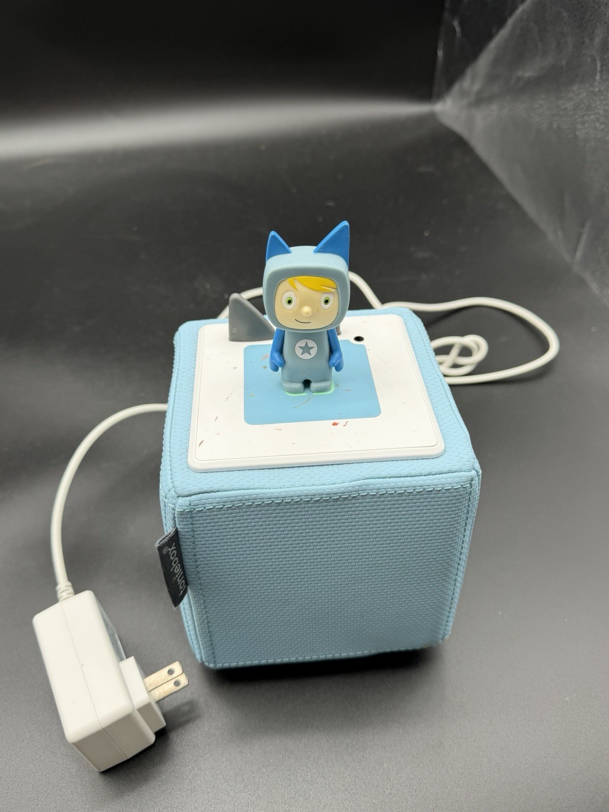 Tonies Toniebox Audio Box Player Blue W/AC Adapter Rare Star Belly Creative