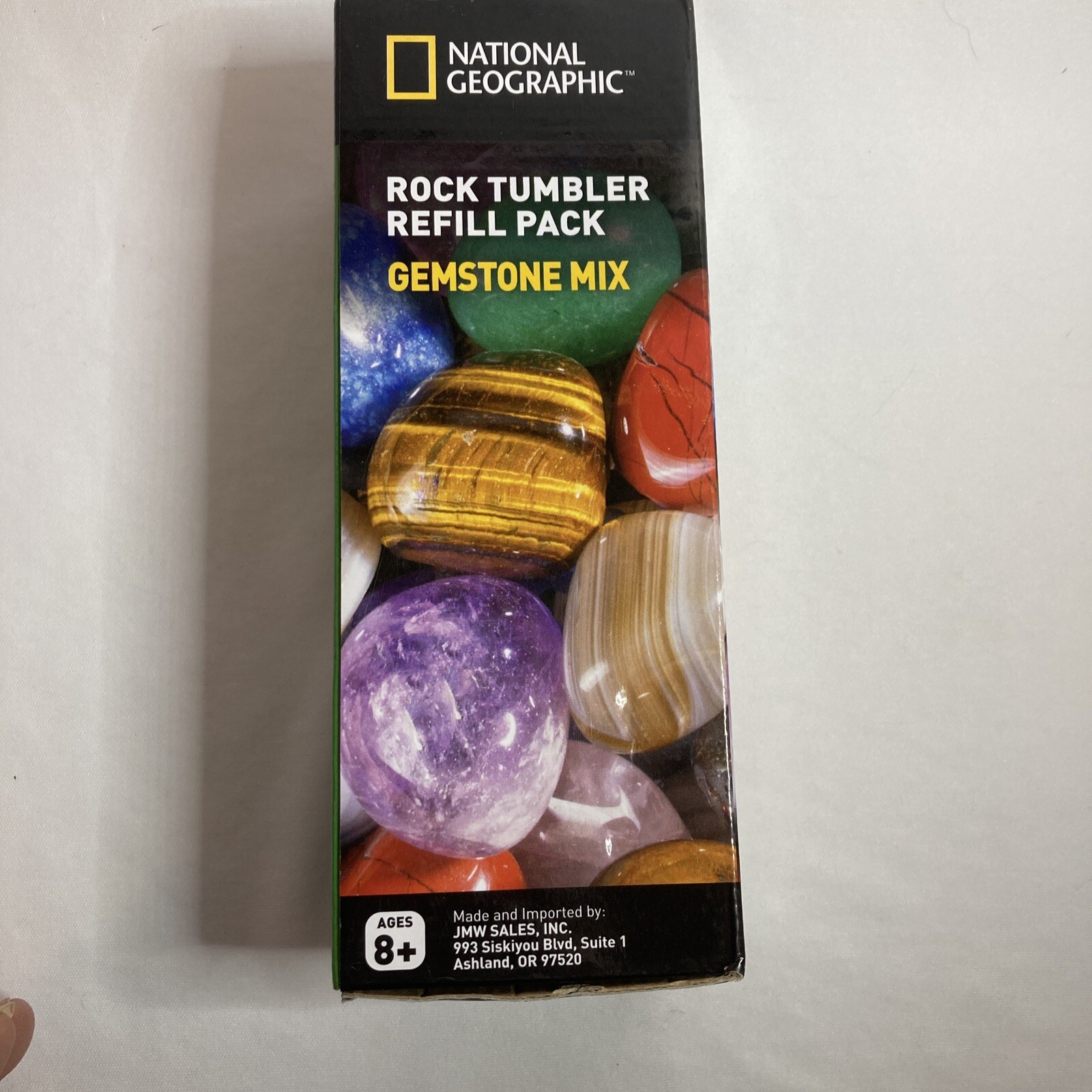 NATIONAL GEOGRAPHIC Rock Tumbler Refill Kit Gemstone Mix of 9 varieties NEW