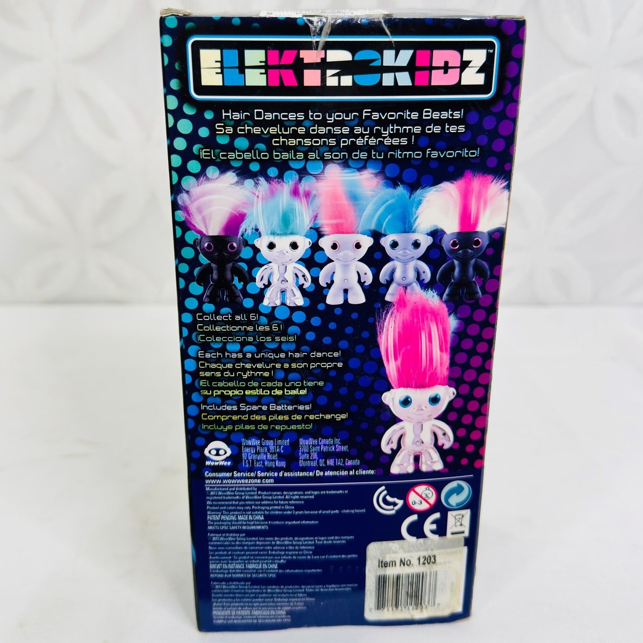 WowWee ElectroKidz Dancing Troll Toy, Gold Gloss 2013