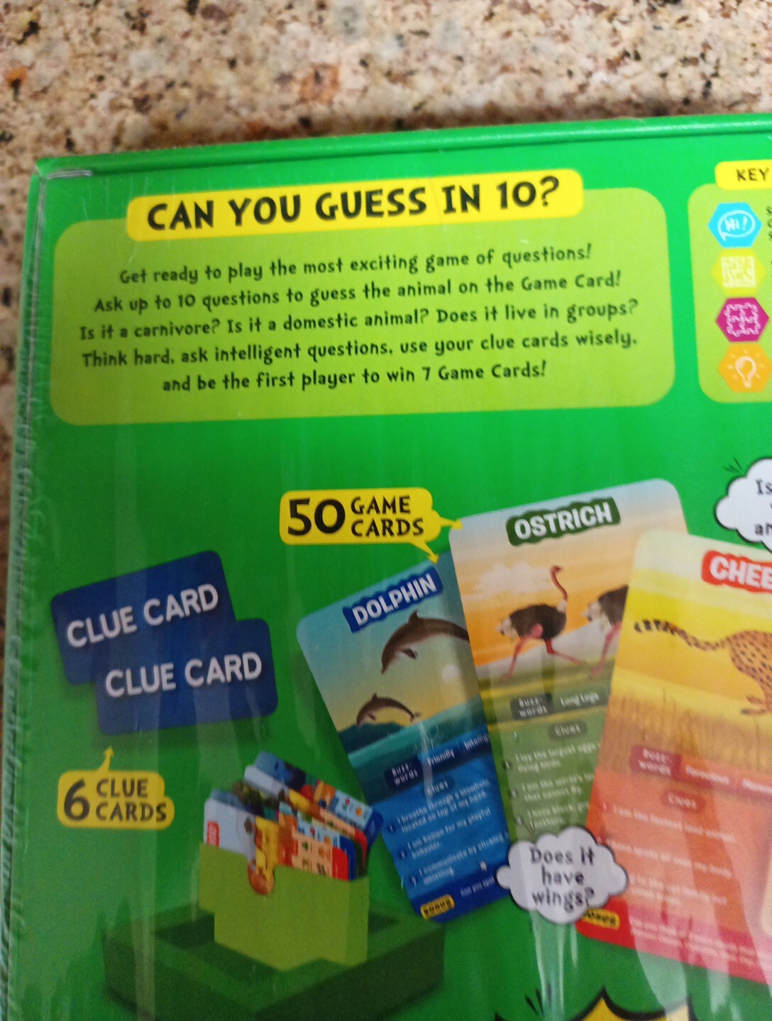 Skillmatics Guess in 10 Animal Planet Card Game Brand New Sealed