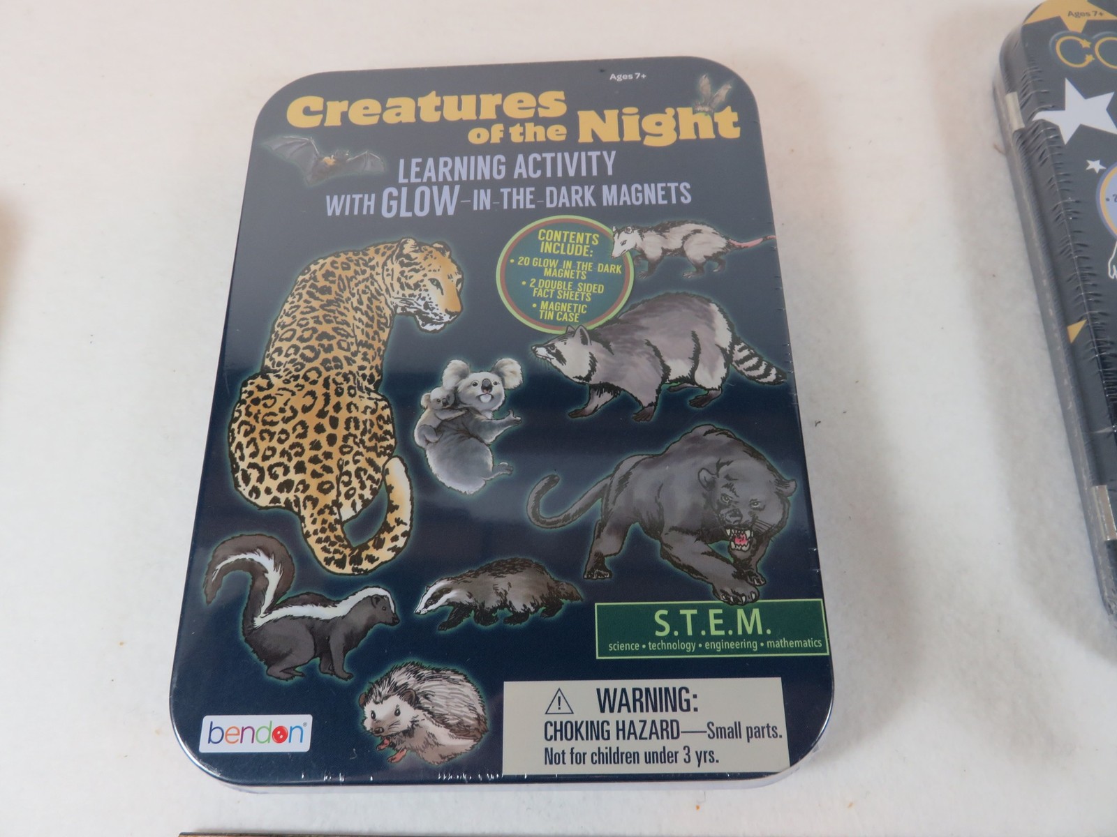 4 Bendon STEM Magnetic Dinosaur Night Creatures Constellation Leaf NEW Sealed