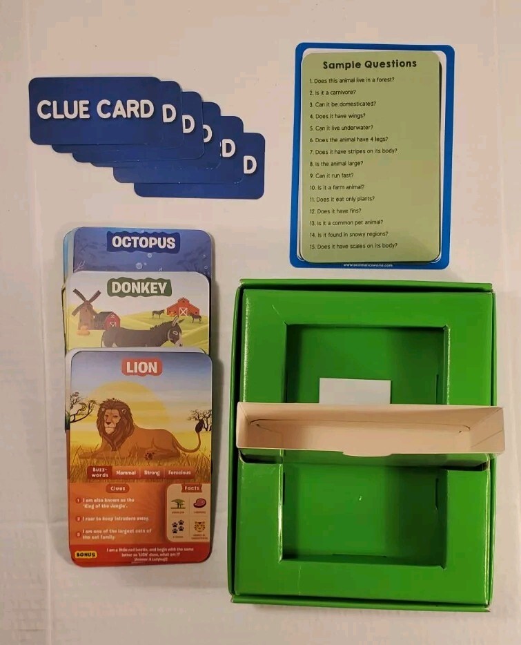 Skillmatics Guess In 10 Animal Planet The Quick Game Of Smart Questions – Sealed