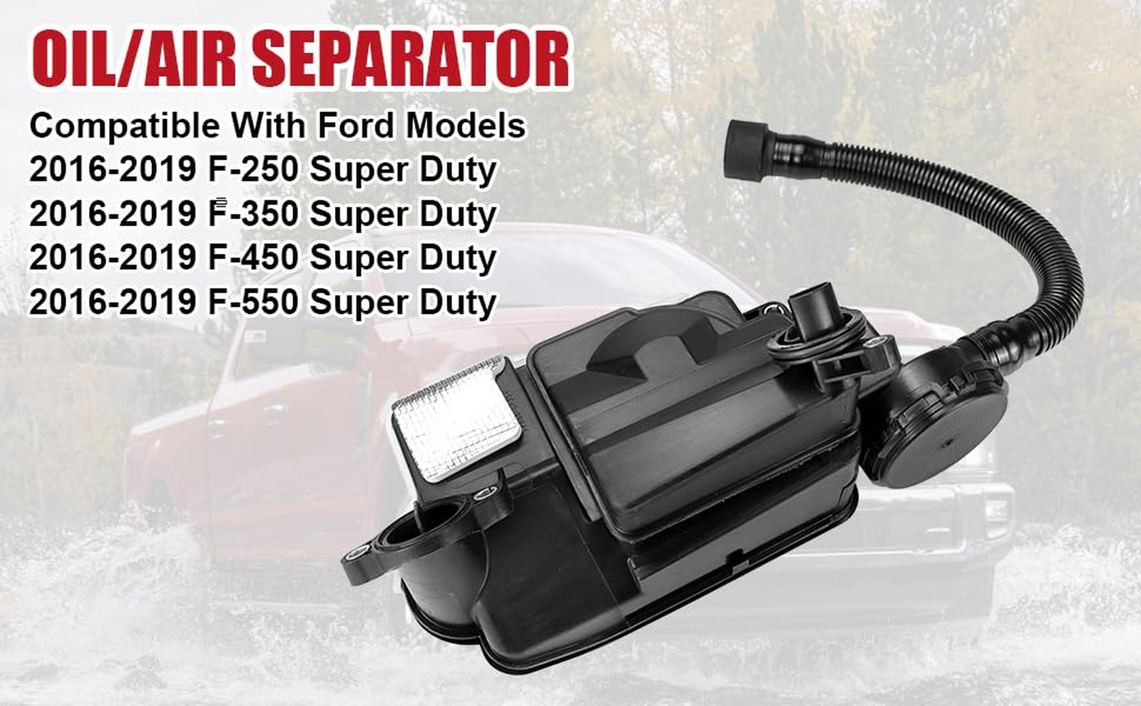 Engine Air Oil Separator Assembly 2017 2018 2019 For Ford F-250 F-350 F-450 F…
