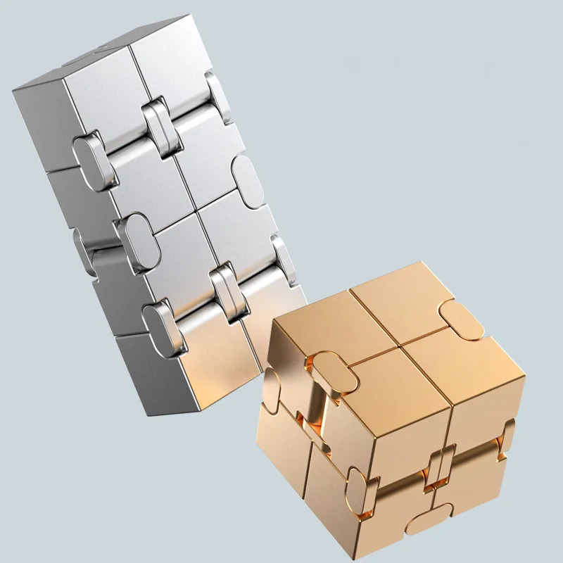 Magic Cube Infinity Stress Relief Toy Portable Decompression Toy for Kids Adults