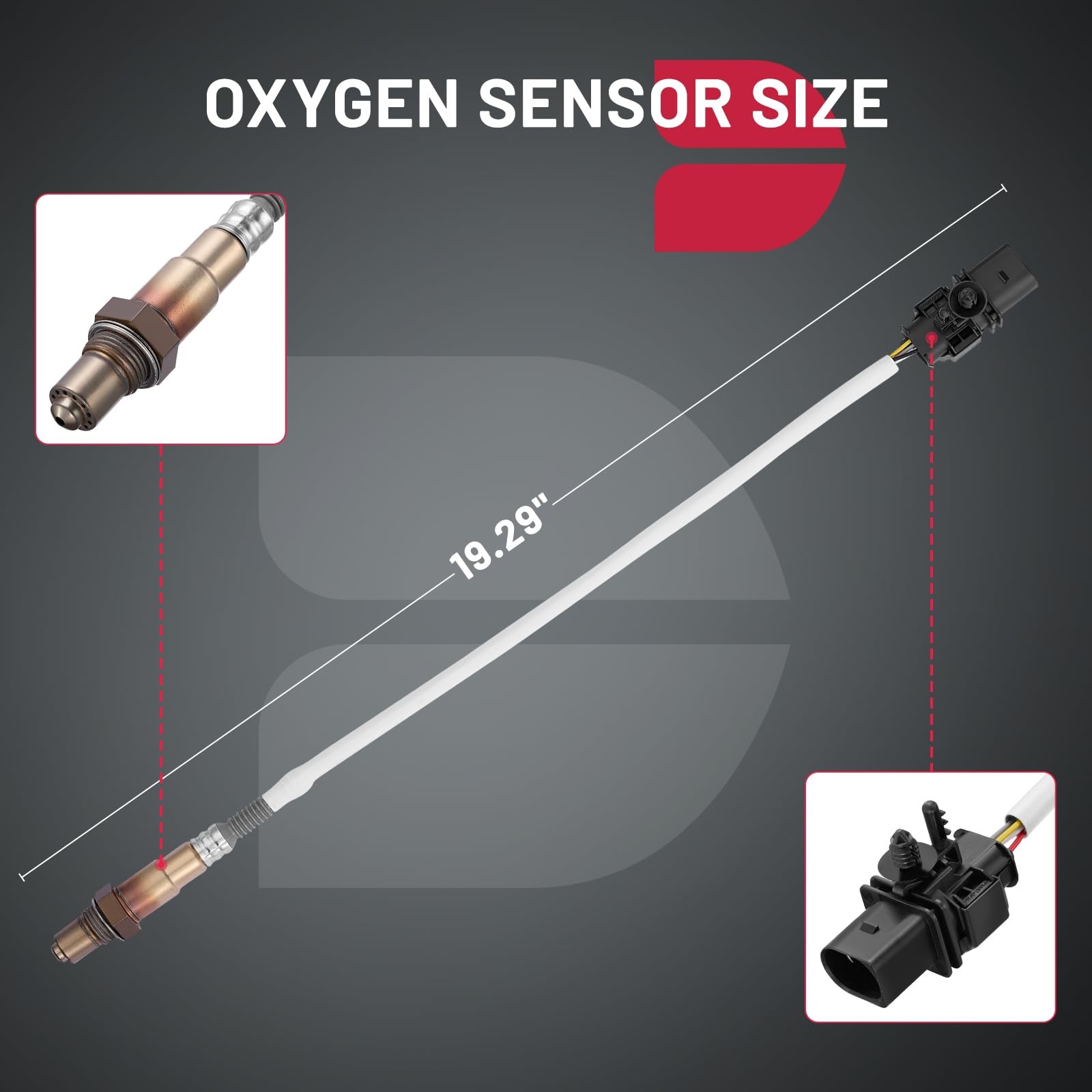 BDFHYK Oxygen Sensor Upstream O2 Sensor, Compatible with Ford 2009-2011…