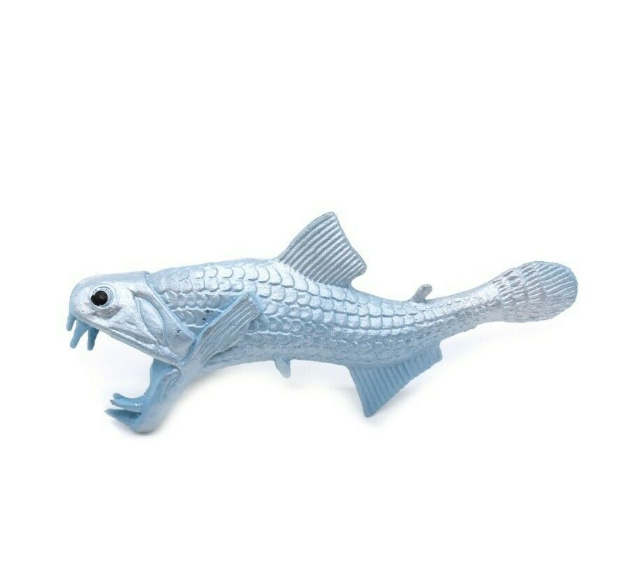 Realistic Viperfish Replica Toy Plastic Deep Sea Fish Model 3 3/8″ F3680 B10