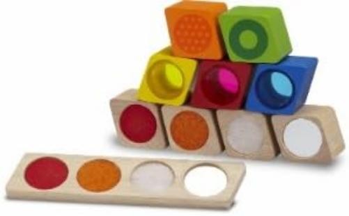 Andreu Toys WW-2511 Wonder Sensory Blocks, Multi-Colour, 8 x 17 x 20 cm