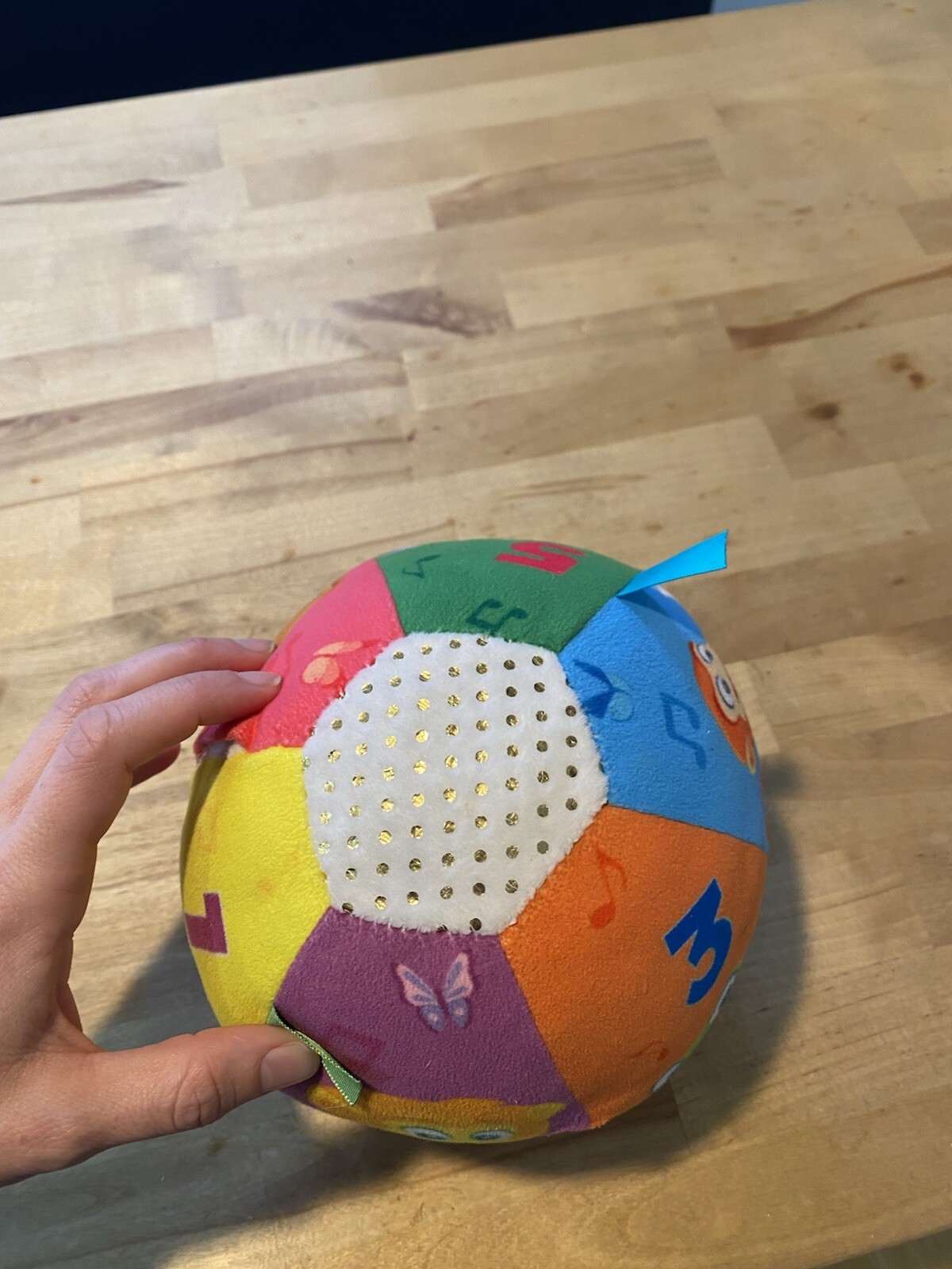 Move2Play Multicolored Ball Infant Toy Monkey Works