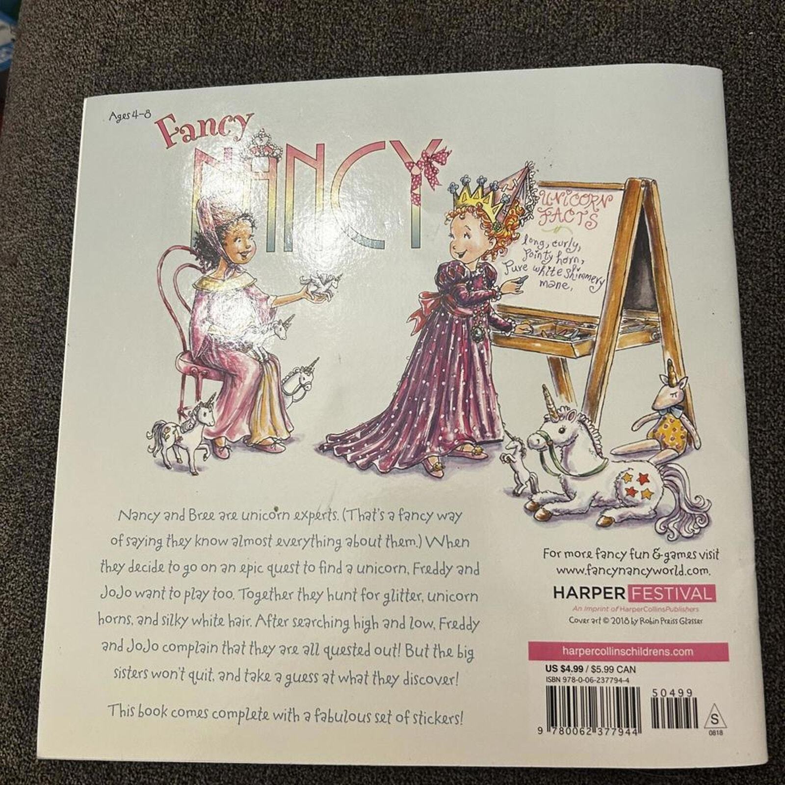 Fancy Nancy Four Books Two Hardcover Two Paperback