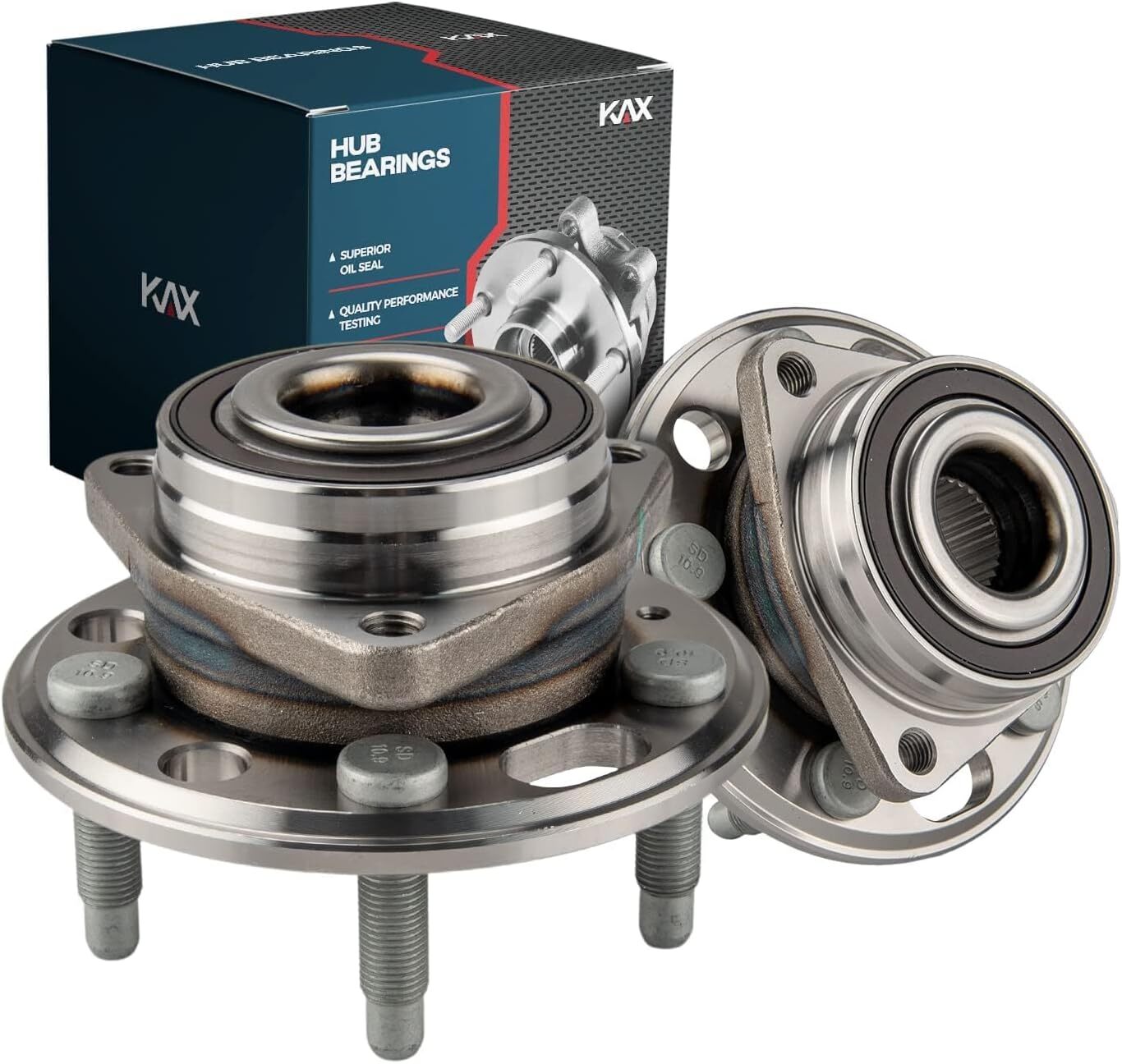 KAX 513288 Pair Front/Rear Wheel Bearing and Hub Assembly fit for 2010-2017