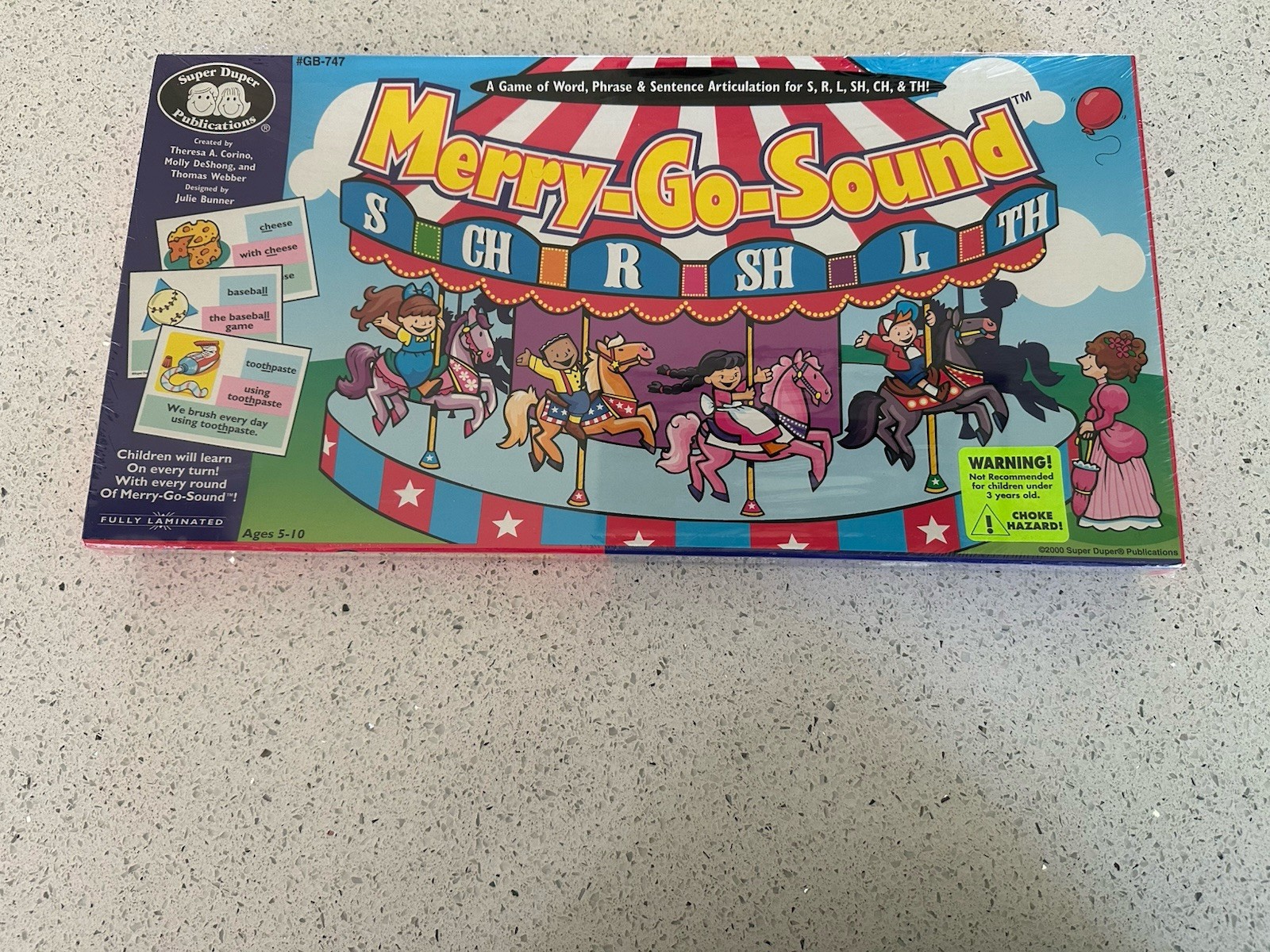 Merry-Go-Sound® Brand New Sealed Board Game